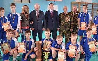 Команда из Украины победитель международного турнира по волейболу среди юношей в Волковыске