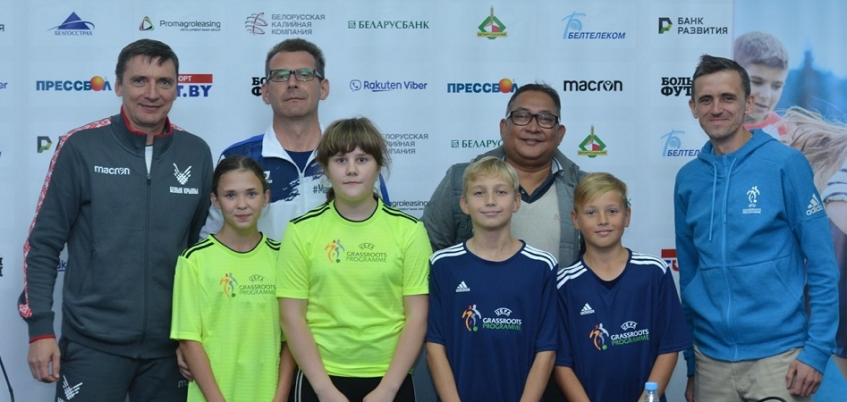 Волковысские школьники приняли участие в республиканском фестивале футбола