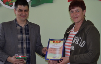 Волковысским волейболисткам вручены награды победительниц чемпионата области по волейболу