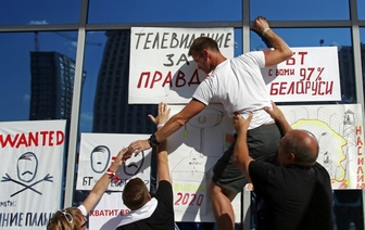 Бастующих работников БТ меняют на сотрудников из Russia Today