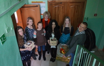 Рождественское поздравление воспитанников и воспитателей Волковысского детского дома