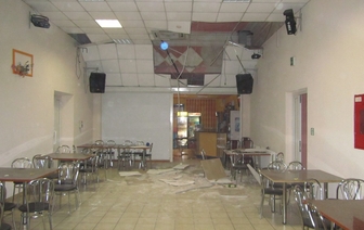 В волковыском кафе «Сябры» 2 июля обрушился потолок: пострадавший в больнице (обновлено)