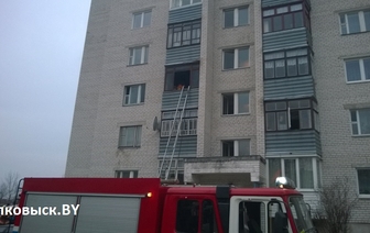 Пожар в жилом доме по улице Боричевского