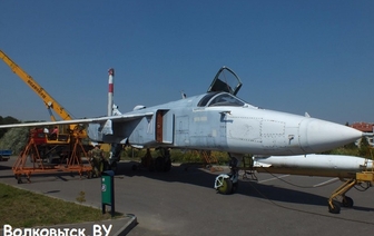День ВВС и открытие экспоната самолета СУ-24 МР в Росси