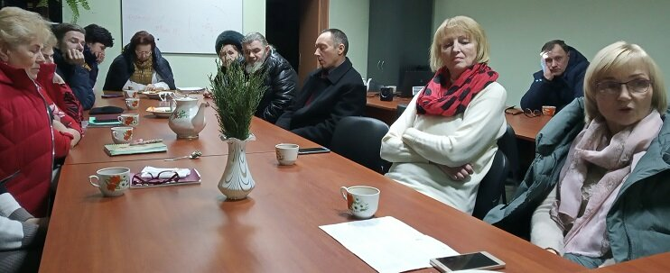 Очередная встреча прошла в клубе духовного общения при СвятоПетропавловском соборе