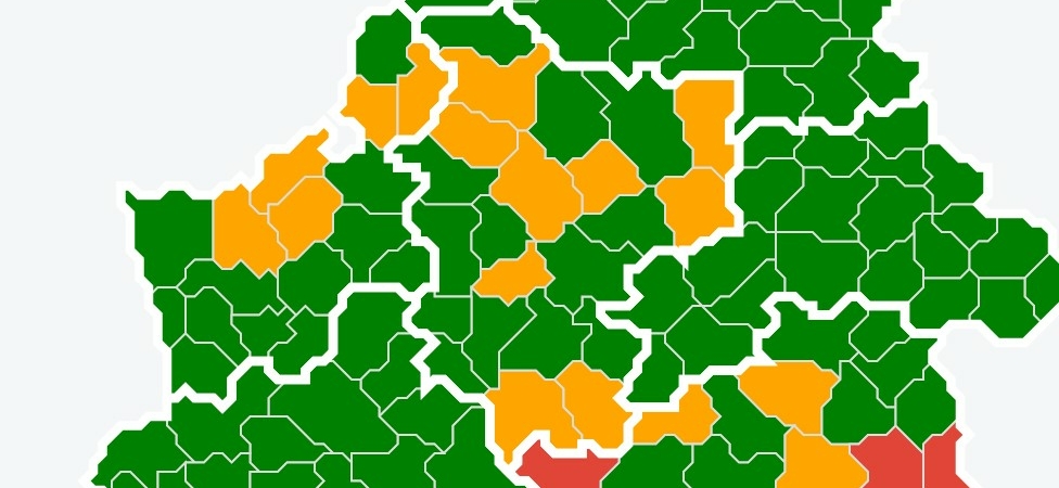 В Гродненской области ограничения действуют в пяти районах