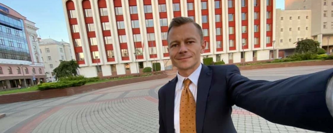 Уволился первый секретарь управления Европы МИД Беларуси
