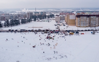 В Волковыске прошел праздник «Зимние забавы»