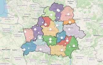 Вместо шести областей могут создать 18 округов. Посмотрите, как предлагают изменить регионы Беларуси 