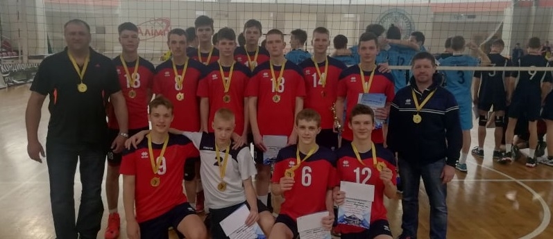 Воспитанник волковысской школы волейбола в составе команды Гродненской области стал победителем первенства Беларуси