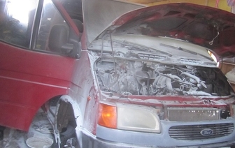 В течение суток в Волковыске горело два автомобиля