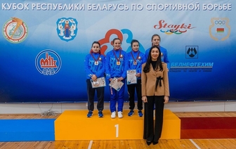 Успех воспитанниц волковысской школы борьбы на Кубке страны