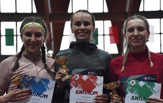 Волковычанка Полина Киберева  победитель Кубка Беларуси в помещении 