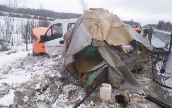 В Могилевской области водитель из Волковыска на огромной скорости протаранил Газель