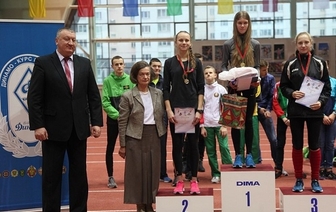 Успешный старт юной волковысской легкоатлетки Полины Киберевой на международном турнире