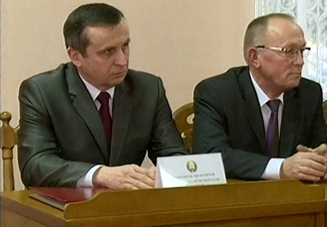 Коллективу Гродненского областного суда представлен новый председатель (ВИДЕО)