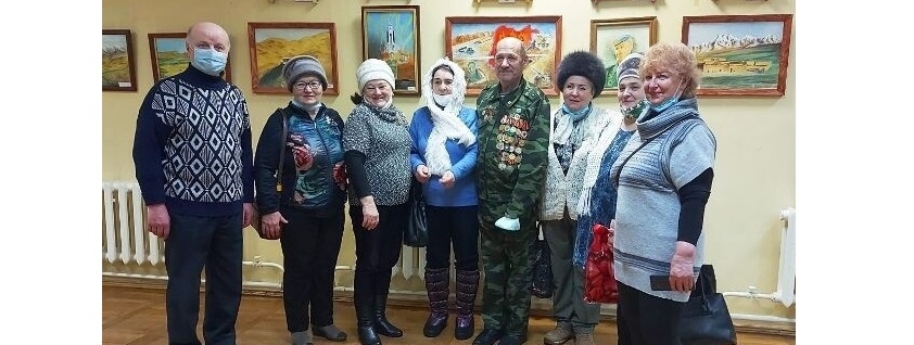 В волковысском музее открылась выставка воина-интернационалиста Цыгановского