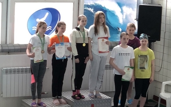 Успех юных волковысских пловцов на спартакиаде Гродненской области среди ДЮСШ и СДЮШОР
