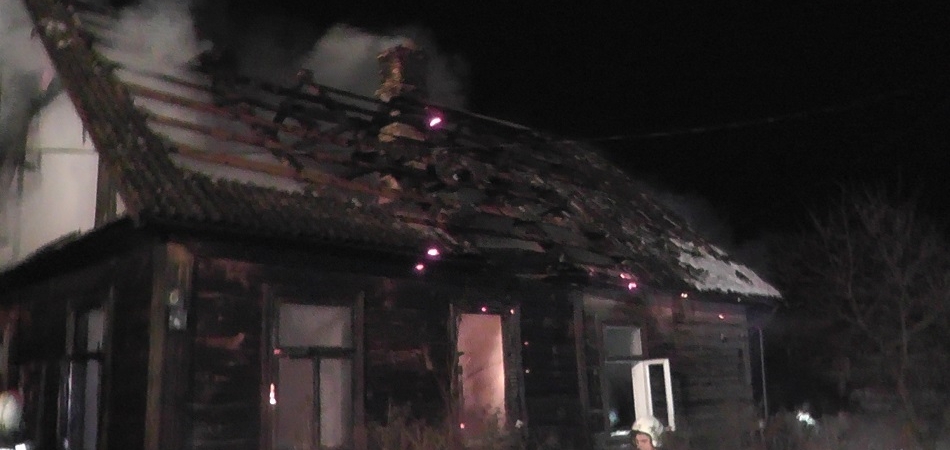 В Станковцах горел жилой дом