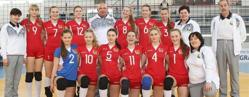 Воспитанницы волковысской школы волейбола в составе сборной страны выступают на чемпионате Европы