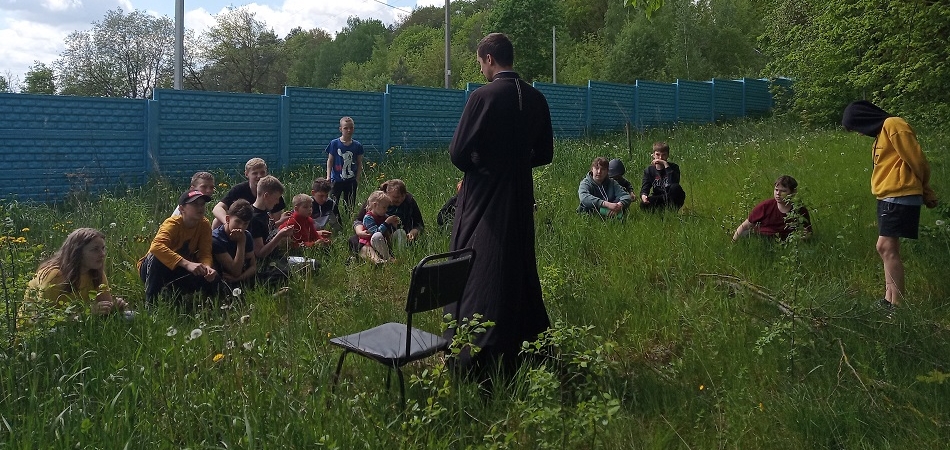 Священник провел беседу с воспитанниками Гродненской областной профсоюзной ДЮСШ единоборств