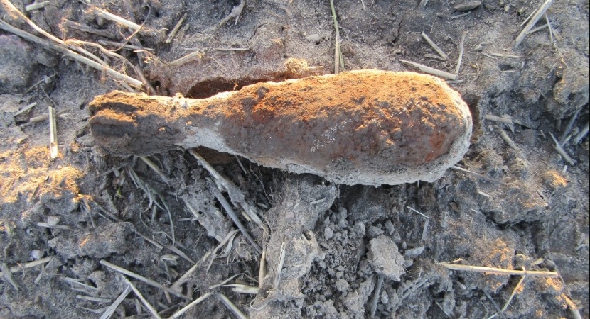 На выходных в Волковыске была обнаружена минометная мина