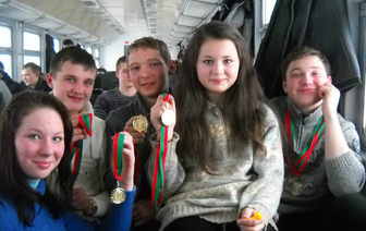 Успешное выступление юных волковысских легкоатлетов на первенстве области