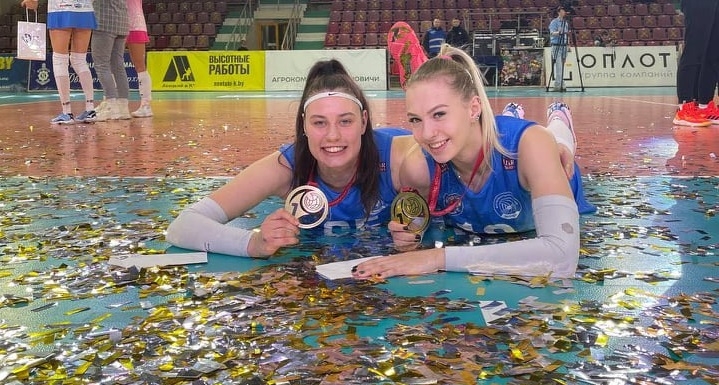 Анастасия Шагун в составе «Минчанки» стала обладателем Кубка Беларуси по волейболу