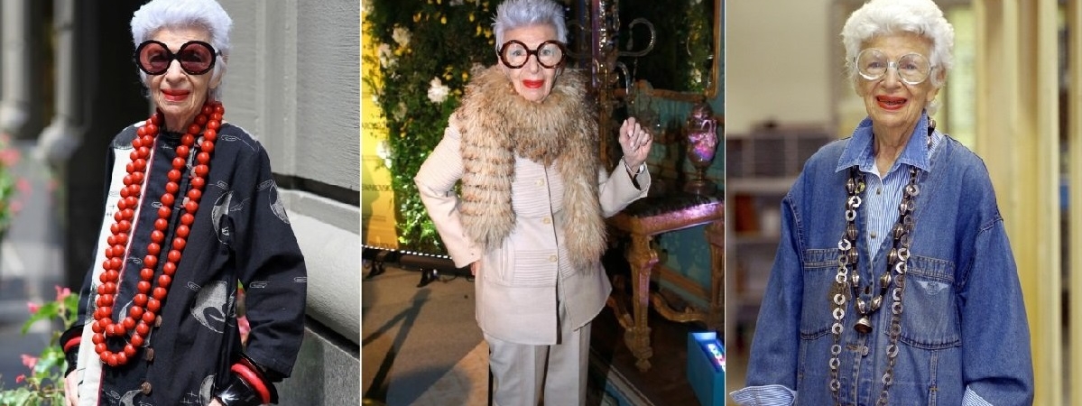 Модная старушка Айрис Апфель, которая по праву заслужила звание иконы стиля