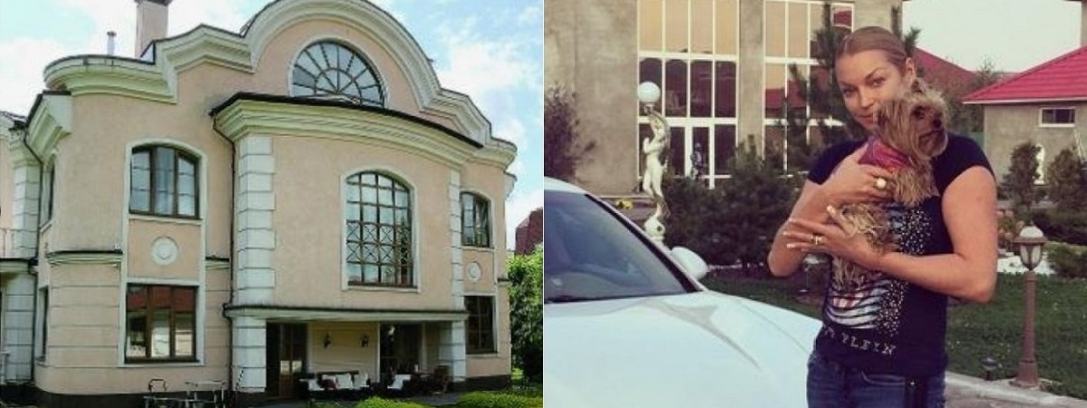 Анастасия Волочкова продемонстрировала свой царский дом