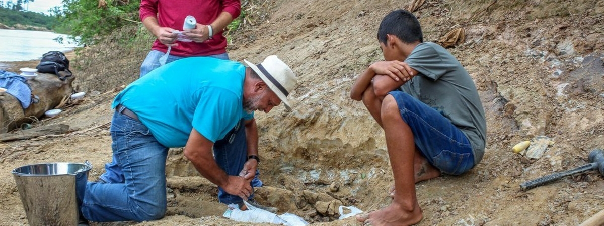 Школьник нашел кости огромного монстра: 15 метров в длину