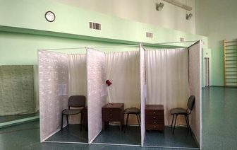 Как выглядят кабинки для голосования в городах Беларуси
