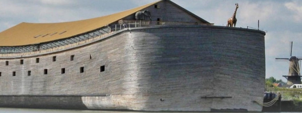 Как выглядел Ноев ковчег: «сенсационные фото библейского сооружения»