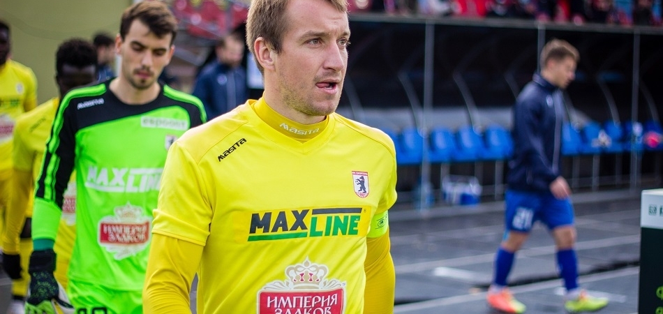 Евгений Савостьянов самый полезный футболист «Сморгони» в сезоне