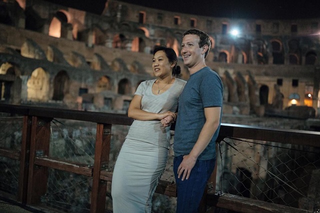 Цукерберг с женой фото